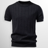 Mondero - Herren Strick T-Shirt Pullover