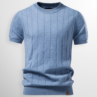 Mondero - Herren Strick T-Shirt Pullover
