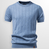 Mondero - Herren Strick T-Shirt Pullover