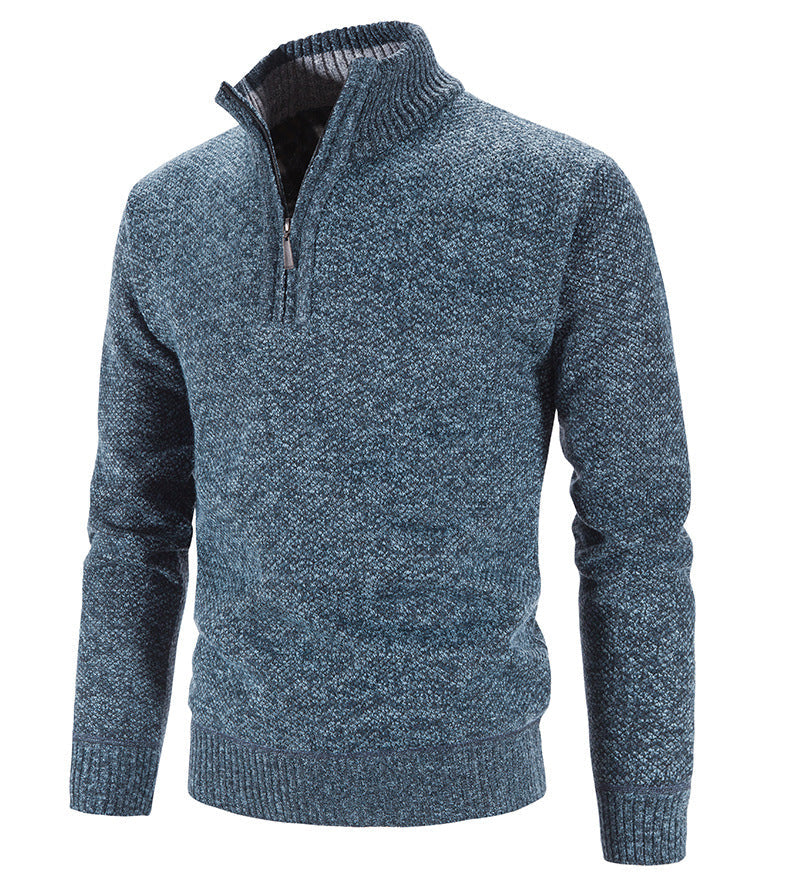 Daxton – Camisola com Meio Fecho e Gola Simulada para Homem