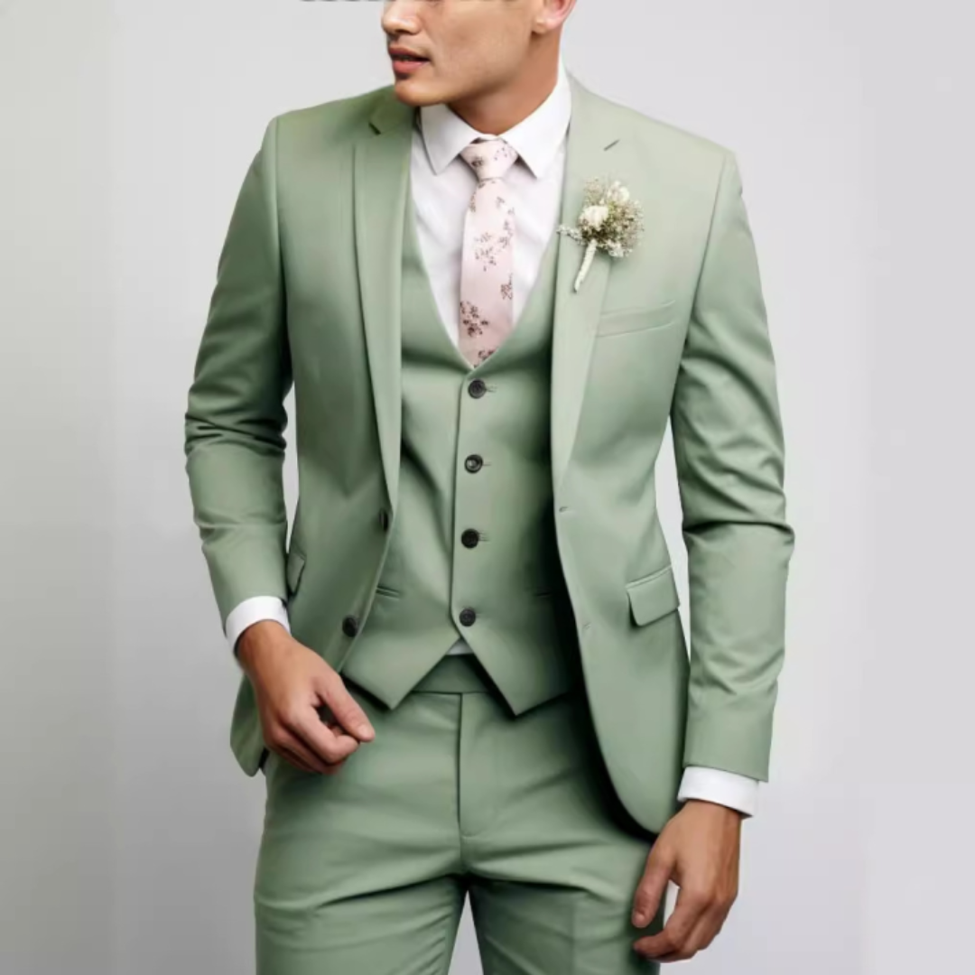 Lozerno - Pánský třídílný oblek elegantní střih na míru