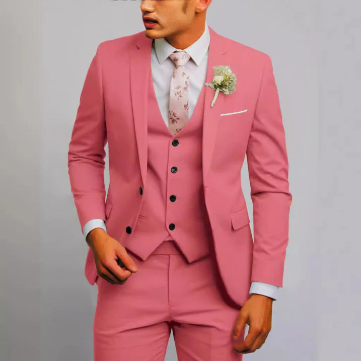 Lozerno - Pánský třídílný oblek elegantní střih na míru