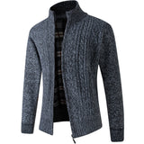 Gilet Uomo a Maglia – Chiusura Frontale con Zip