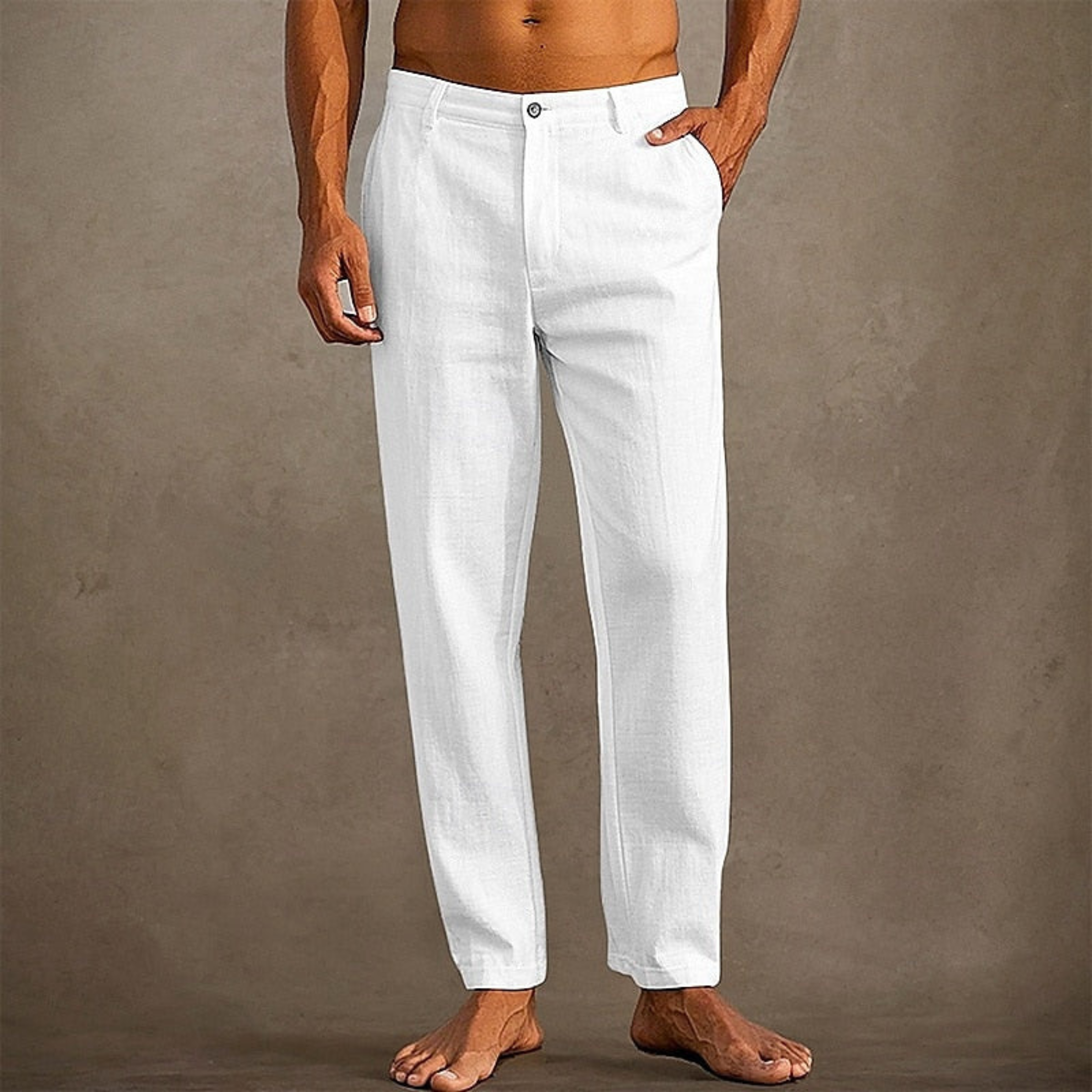 Henry - Calças Casuais de Verão para Homem Estilo Clássico