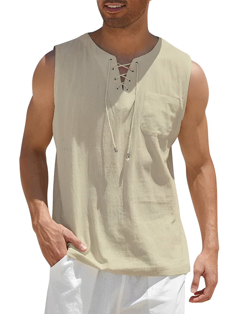 Dane – Loose Fit Mens Summer Tank Top