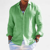 Kobe - Chemise Heritage en lin pour homme