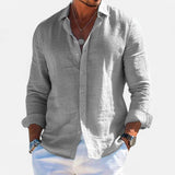 Kobe - Chemise Heritage en lin pour homme