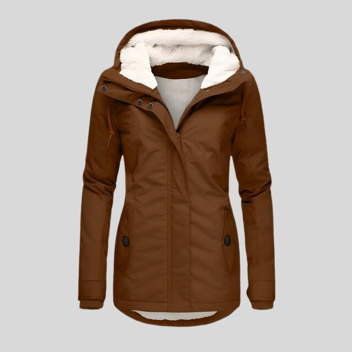 Giacca da pioggia da donna – Modello con cappuccio