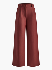 Maren | Pantalon pour femmes | Large uni sans ceinture