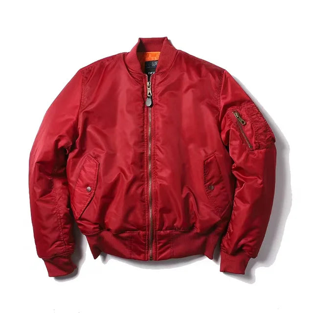 Ardeno - Giacca Bomber Unisex con Chiusura a Zip