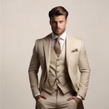 Costume 3 pièces homme coupe slim – Smoking de mariage