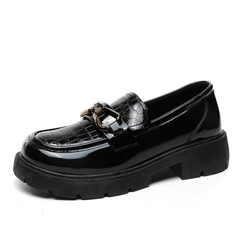 Roselique - Dame Loafers med Spænde Detalje