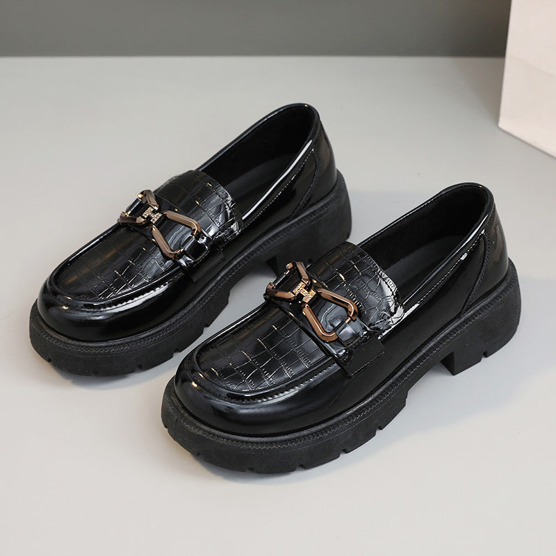 Roselique - Dame Loafers med Spænde Detalje