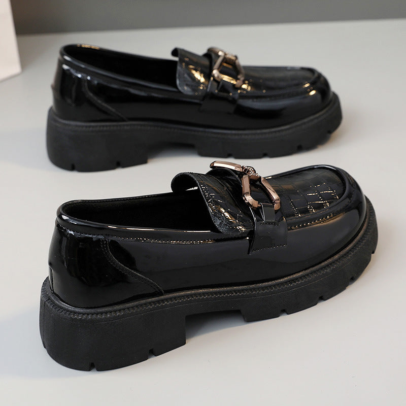 Roselique - Dame Loafers med Spænde Detalje