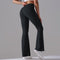 Nianna - Leggings fitness a vita alta svasati