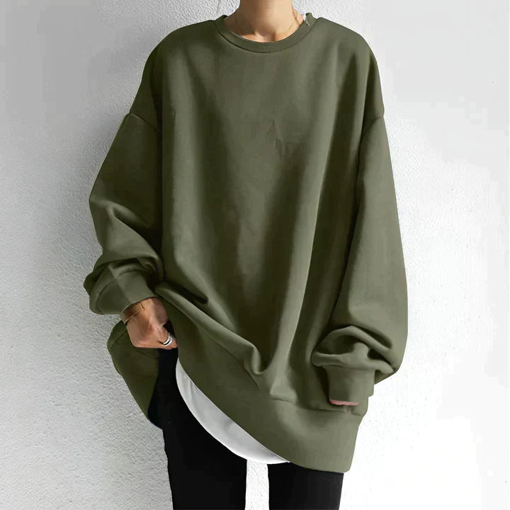 Lorvella – Women’s Long Oversized Sweater Jumper