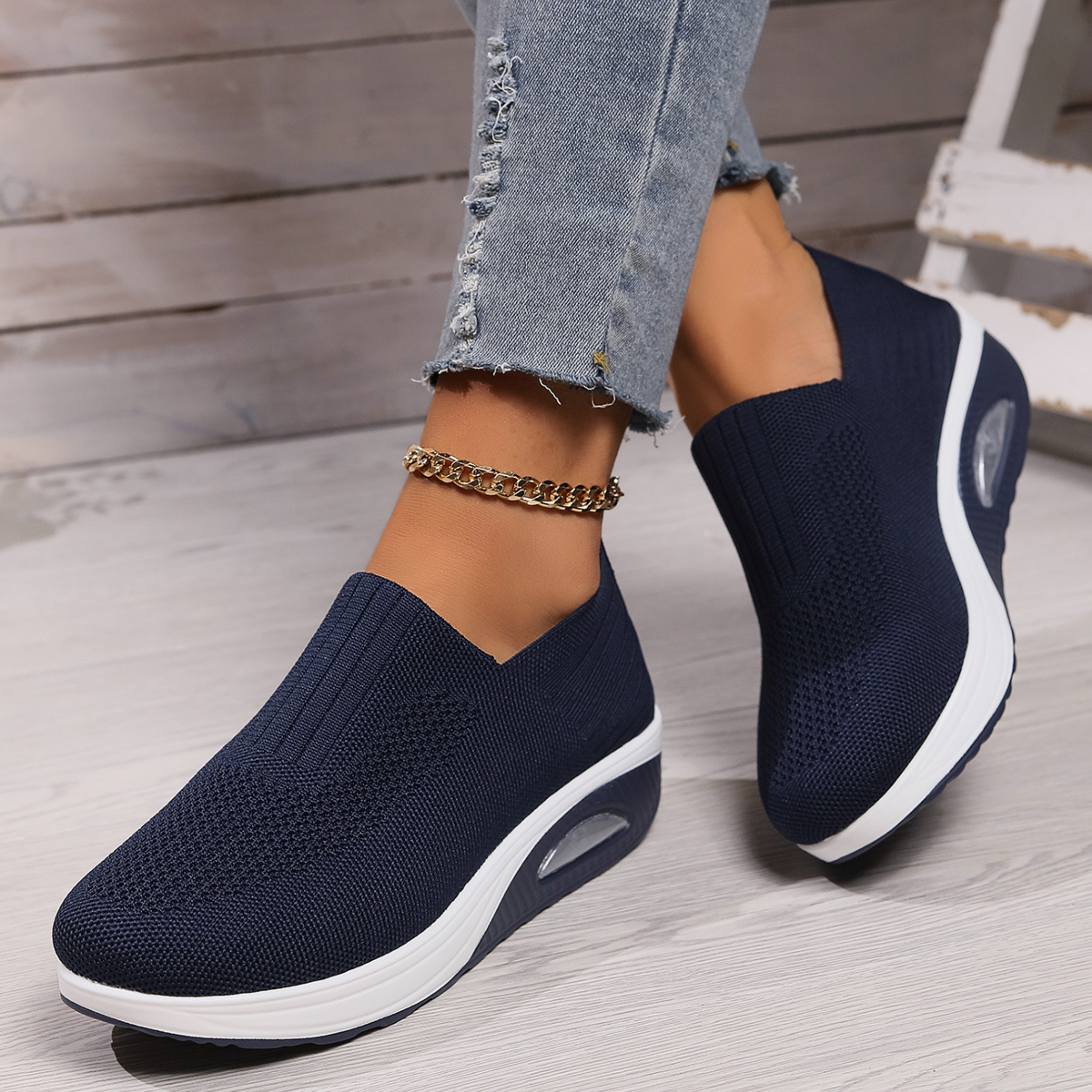 Orthevian - Women Comfort Orthopedic Slip On Shoes