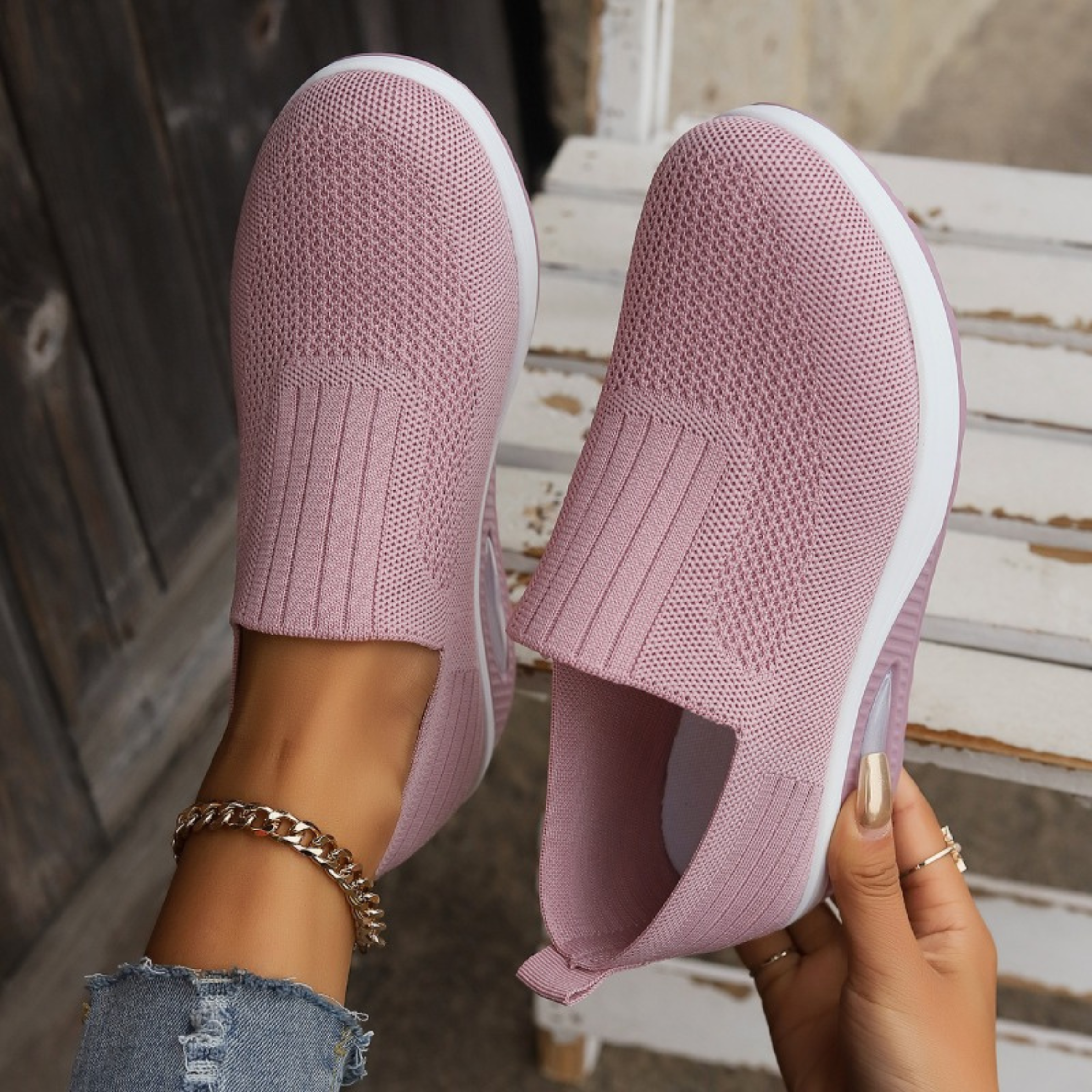 Orthevian - Women Comfort Orthopedic Slip On Shoes