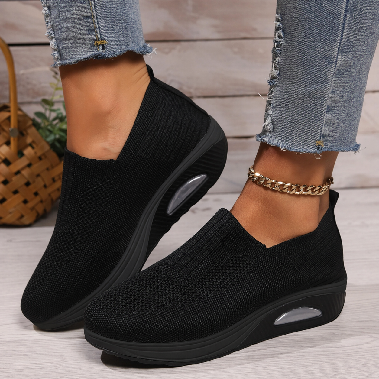 Orthevian - Scarpe ortopediche slip-on comfort da donna