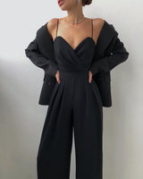 Cellina - Eleganter Overall mit hoher Taille