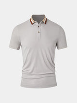 Mercan – Polo smart-casual con colletto a contrasto