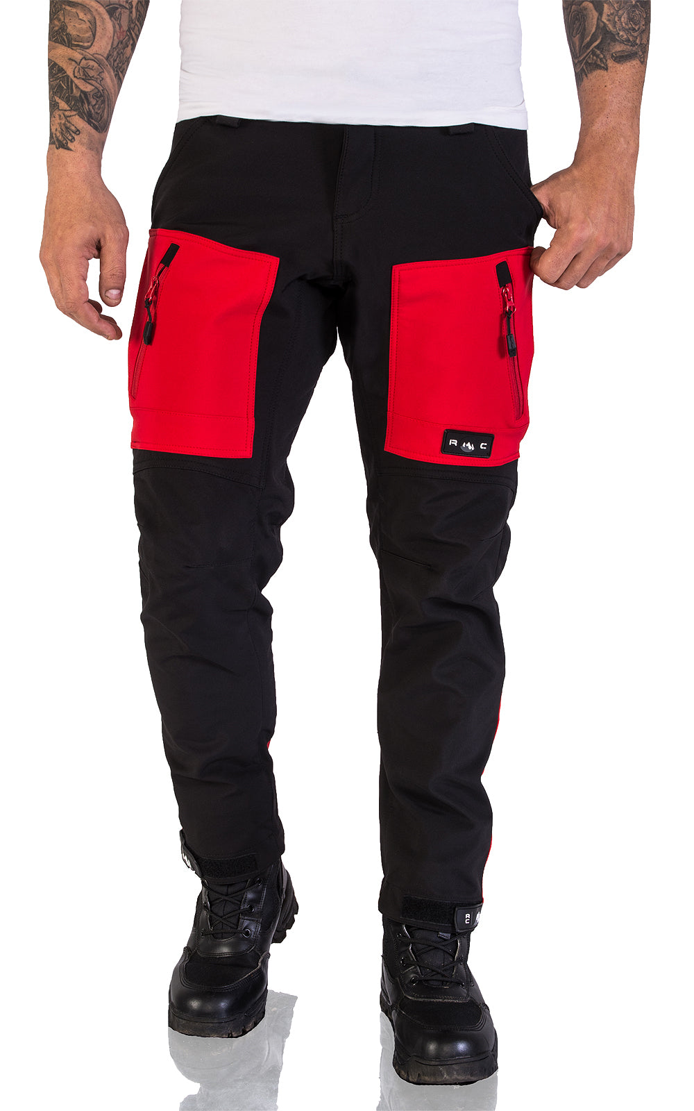 Pantaloni da uomo – con chiusura a cerniera e tasche