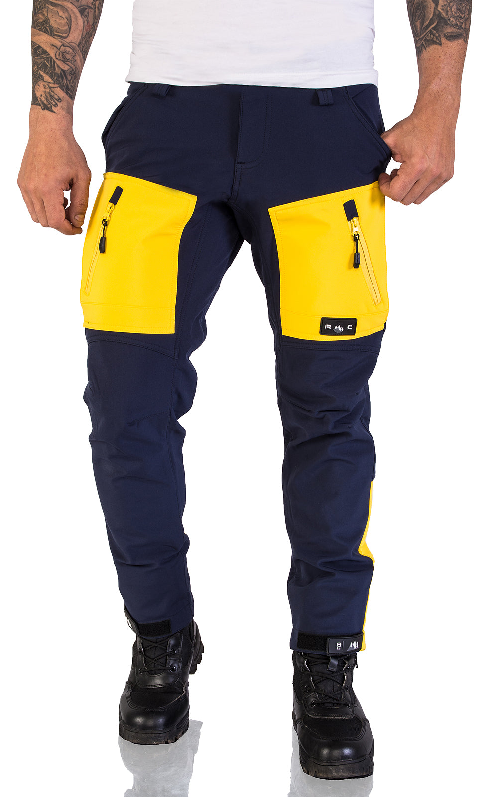 Pantaloni da uomo – con chiusura a cerniera e tasche
