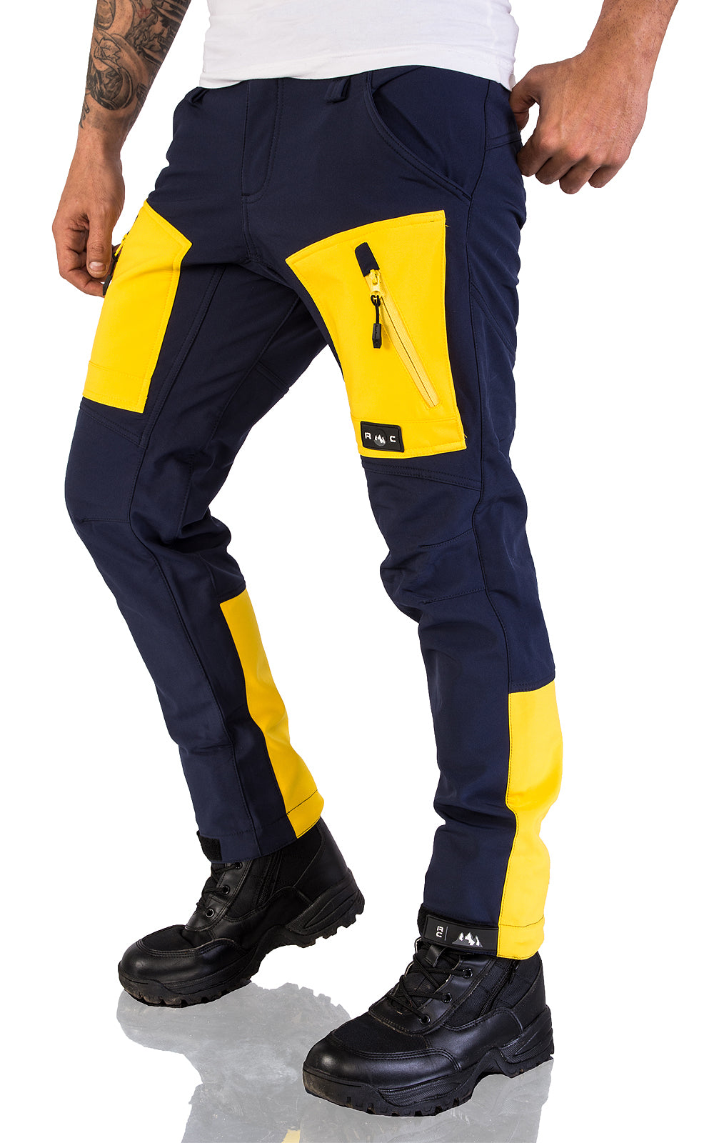 Pantaloni da uomo – con chiusura a cerniera e tasche