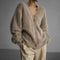 Veloria - Dame Cashmere Cardigan med Løs Pasform