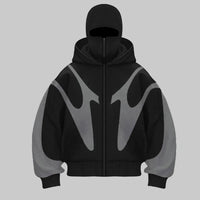 Draxen – pánská mikina s integrovanou kuklou a výrazným streetwearovým designem