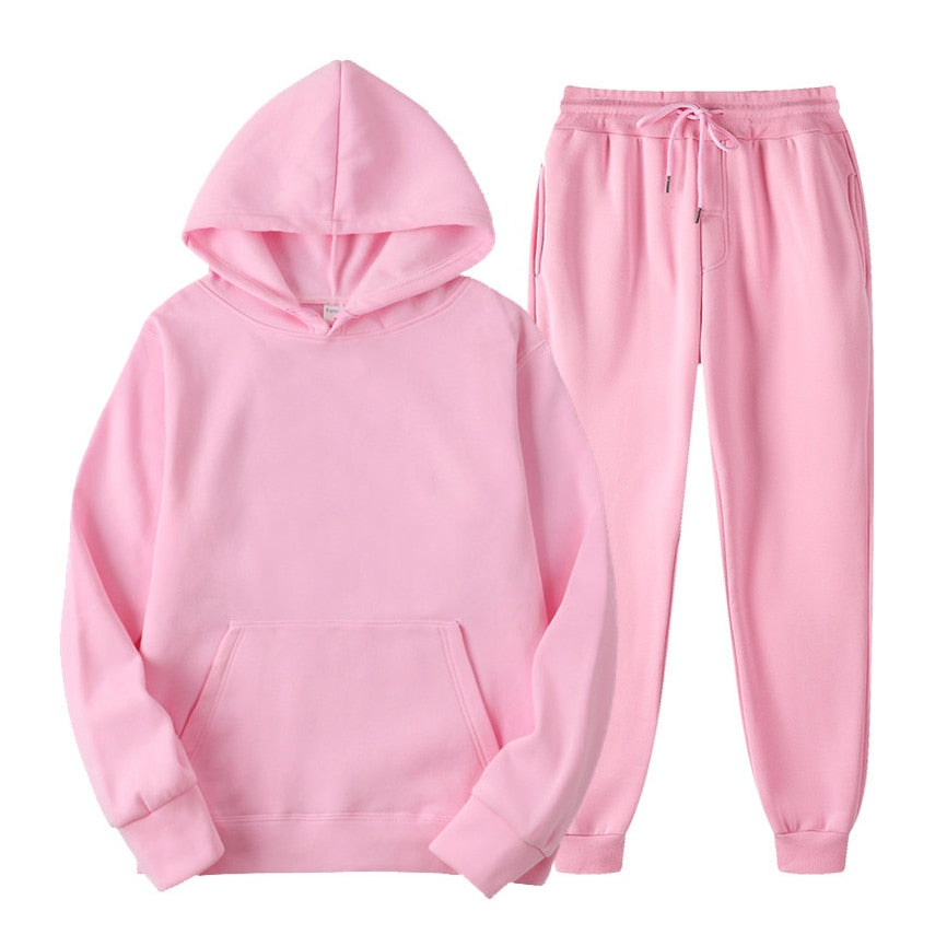 Marcellis – Completo da casa unisex con cappuccio e tasche