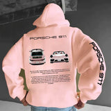 Herre Hættetrøje – Racing Print Pullover