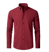 Damiaro – Herren knitterfreies Stretchhemd