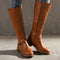 Nelina – Dames Premium Orthopedische Leren Laarzen