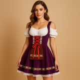 Dámské dirndl šaty - tradiční bavorský kroj
