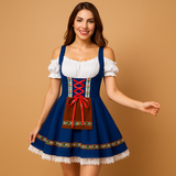 Dámské dirndl šaty - tradiční bavorský kroj