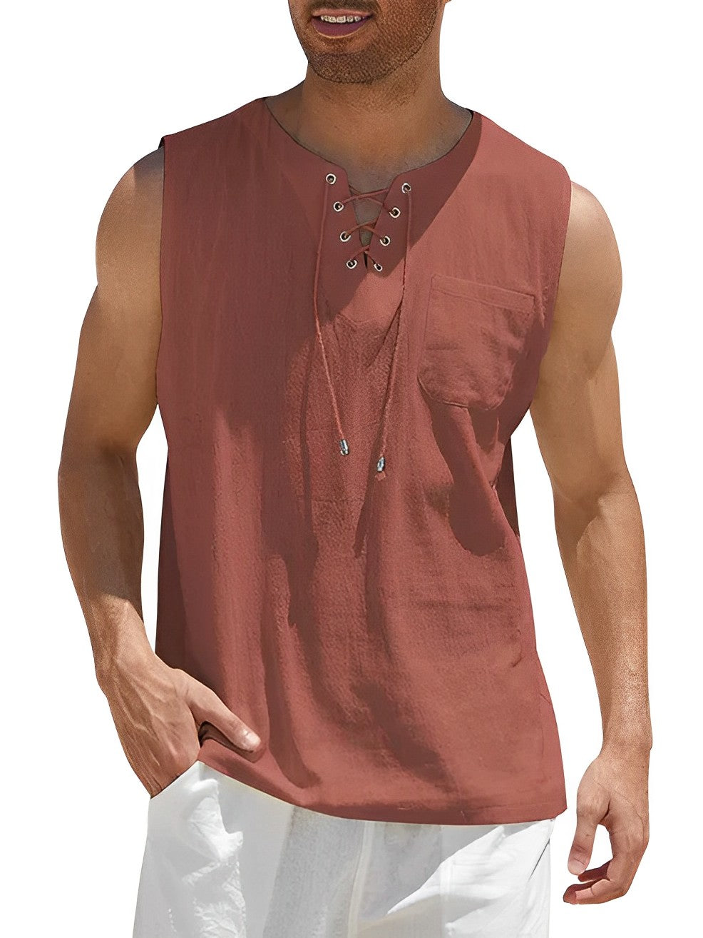Dane – Loose Fit Mens Summer Tank Top