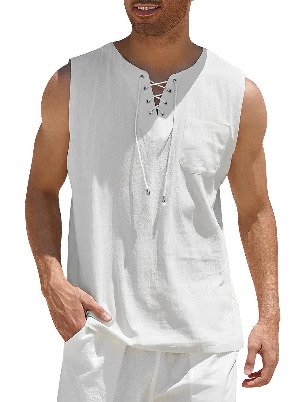 Dane – Loose Fit Mens Summer Tank Top