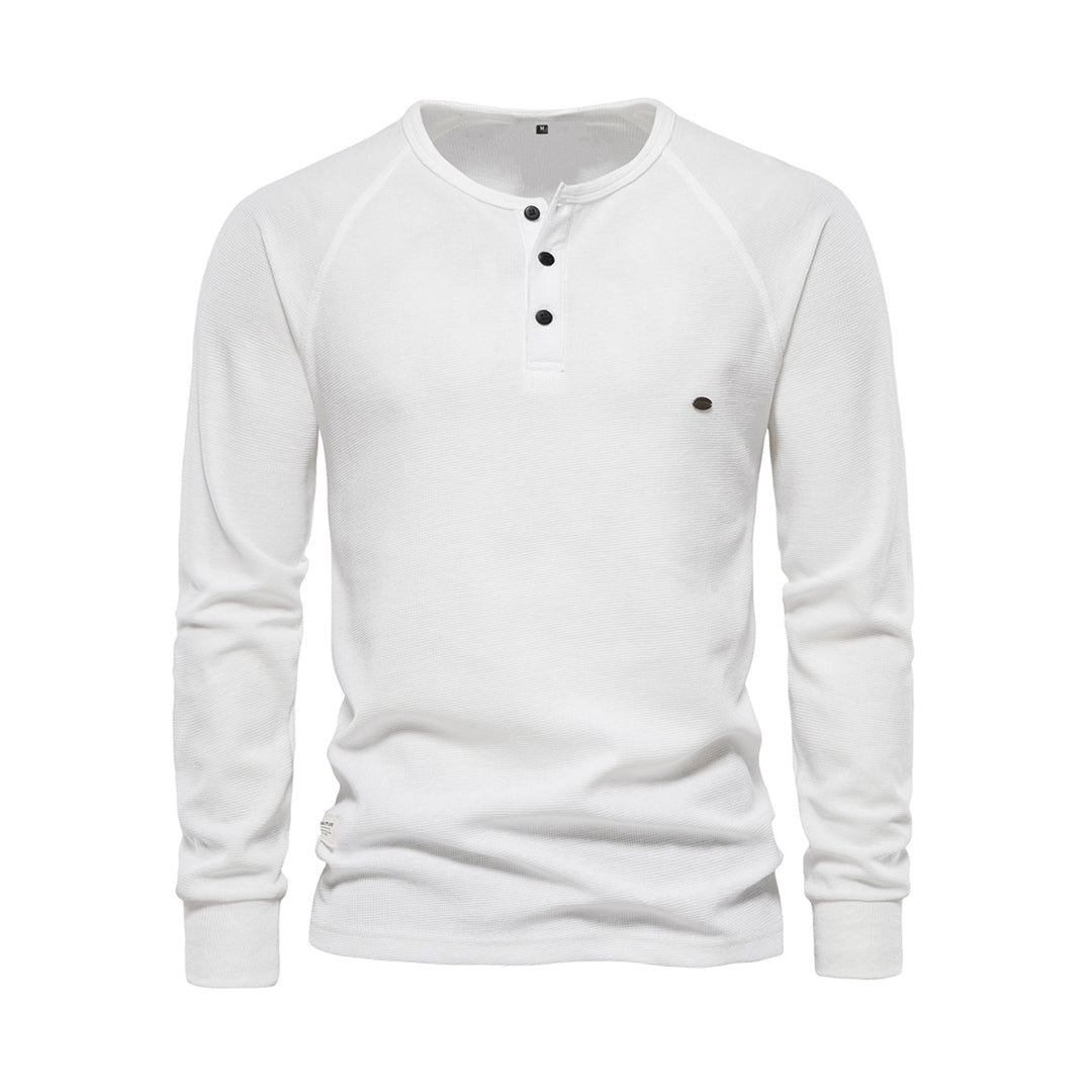 Camicia da uomo a maniche lunghe – tessuto morbido