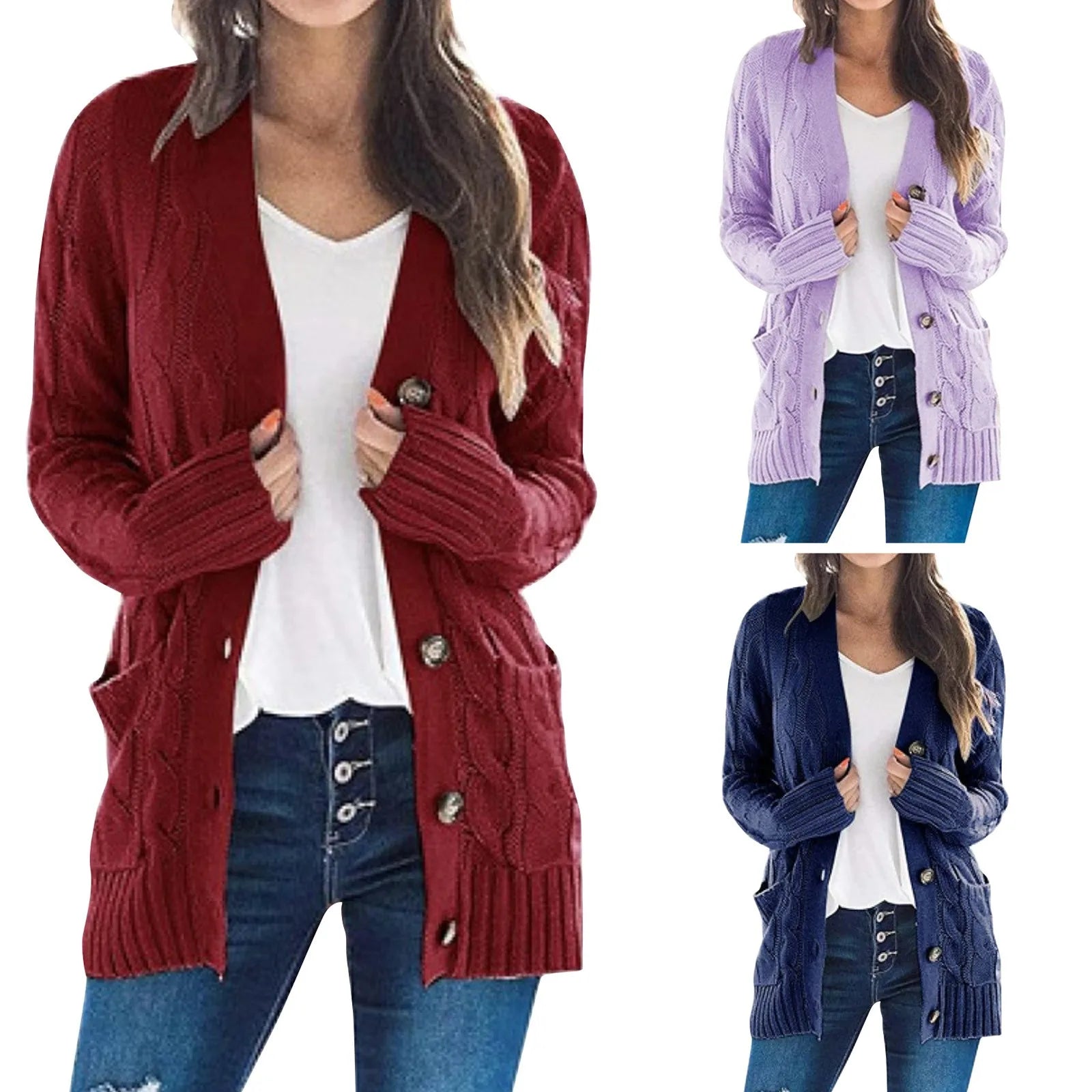 Majarix – Kvinders Lange Cardigan