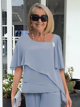 Daiselle – Elegantes zweiteiliges Hosen-Set für Damen