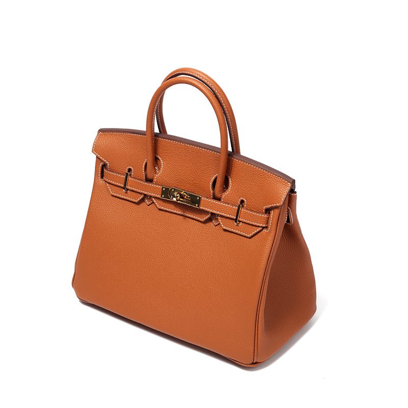 Valmorie - Dames Echt Leren Handtas Dagelijkse Elegantiek