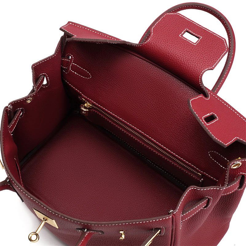 Valmorie - Dames Echt Leren Handtas Dagelijkse Elegantiek