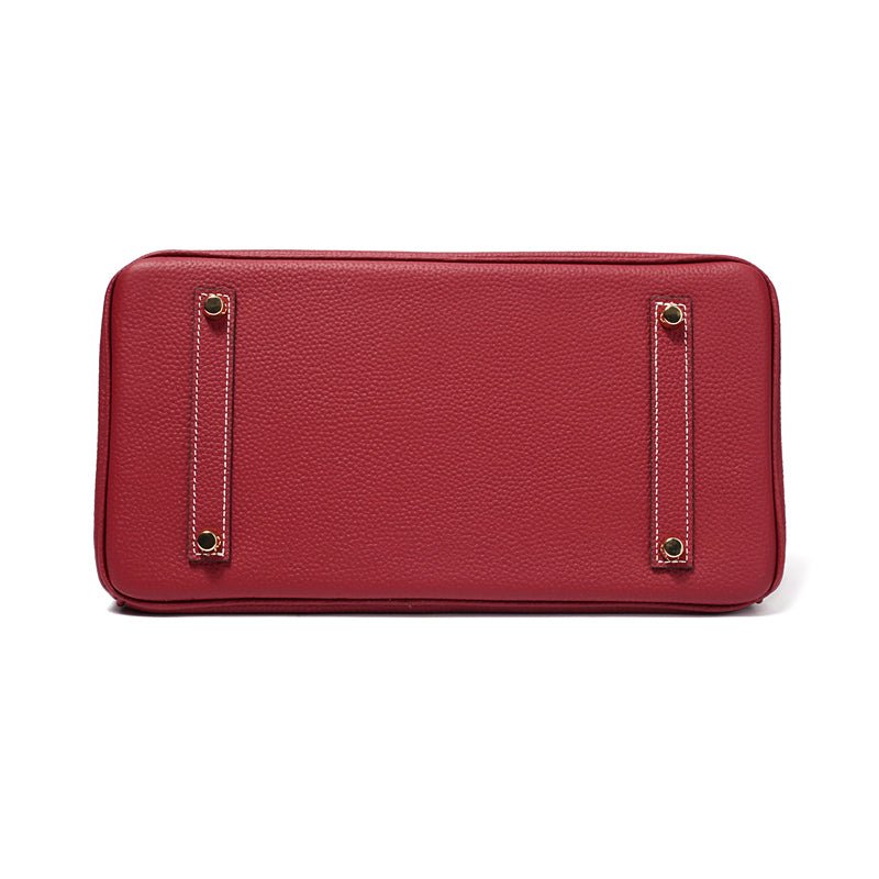 Valmorie - Dames Echt Leren Handtas Dagelijkse Elegantiek