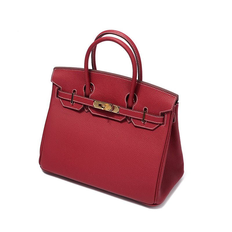 Valmorie - Dames Echt Leren Handtas Dagelijkse Elegantiek