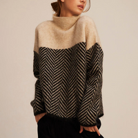 Serelise – Damen Kaschmir Rollkragenpullover