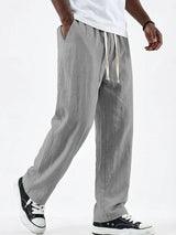 Montero - Pantalon en lin pour homme au quotidien
