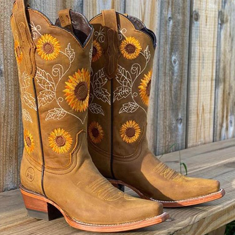Selvienne – Women’s Classic Western Cowboy Boots