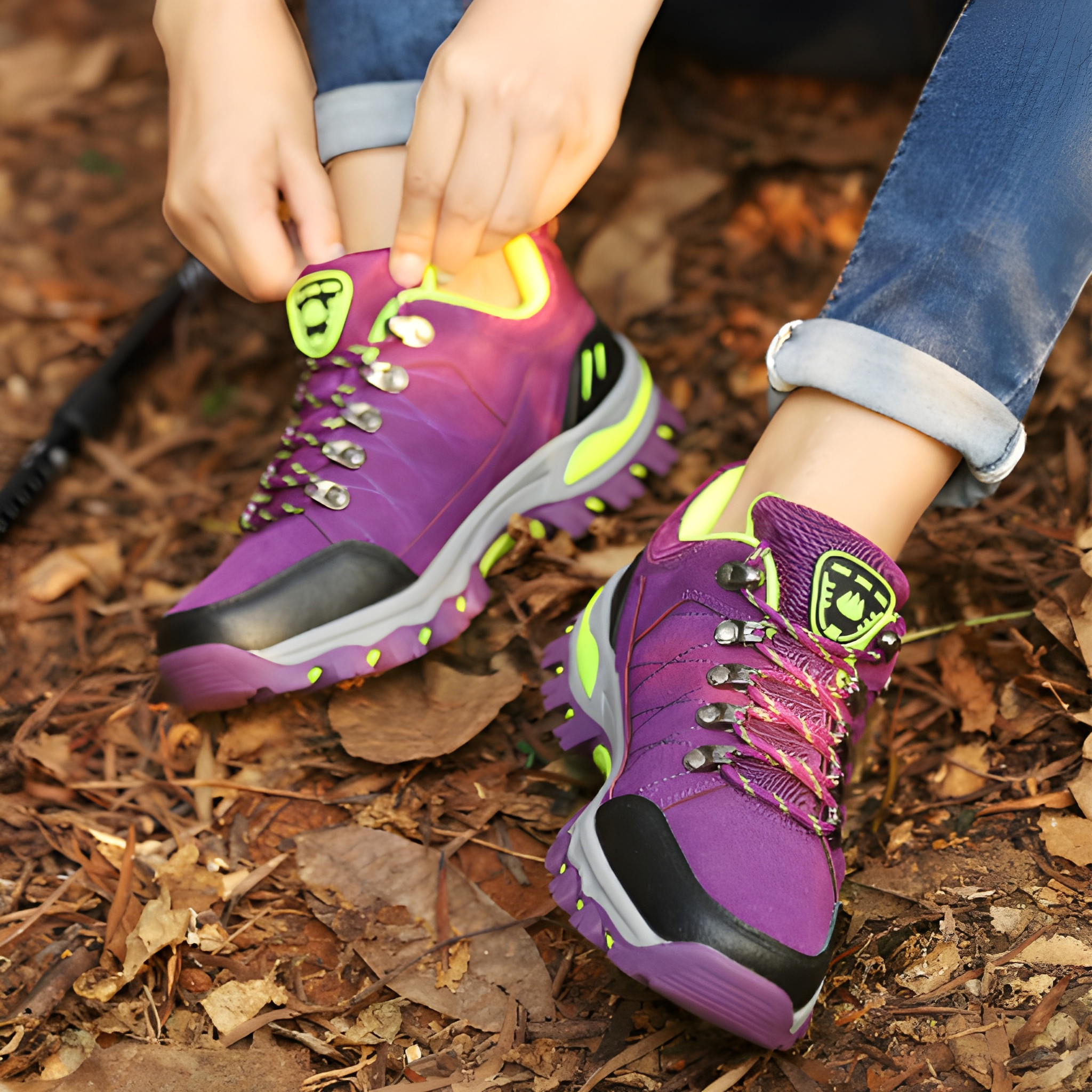 Elarine – Sapatos Femininos Impermeáveis para Caminhada