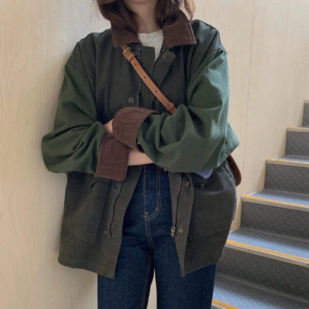 Lisa - Giacca con cappuccio da donna con tasche